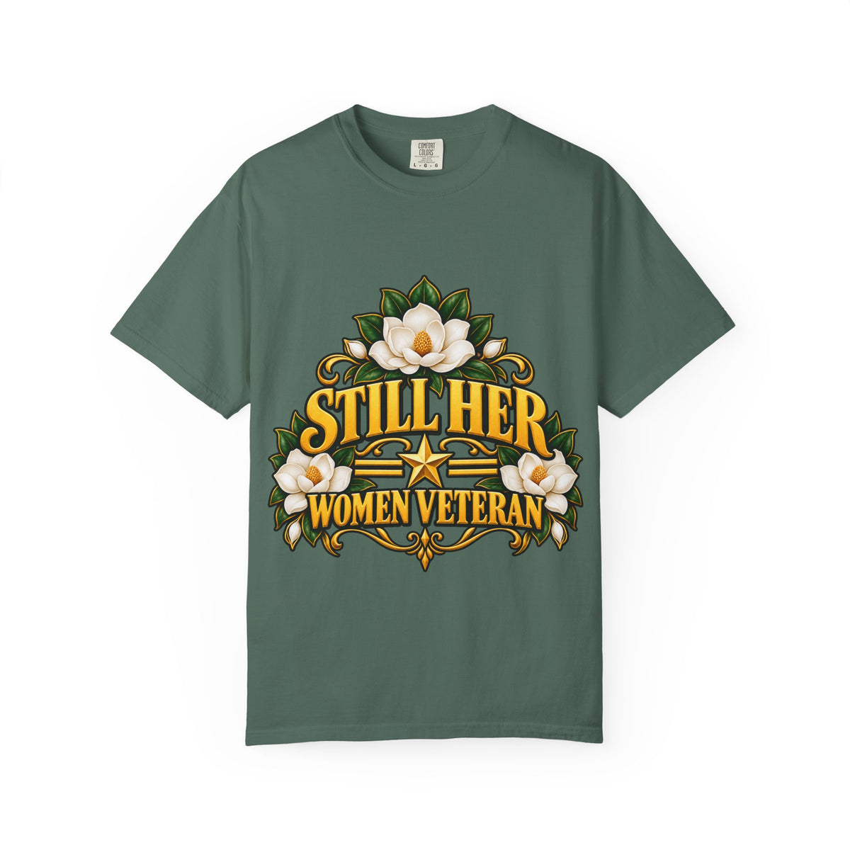 Still Her | Magnolia Women Veteran Garment-Dyed Tee