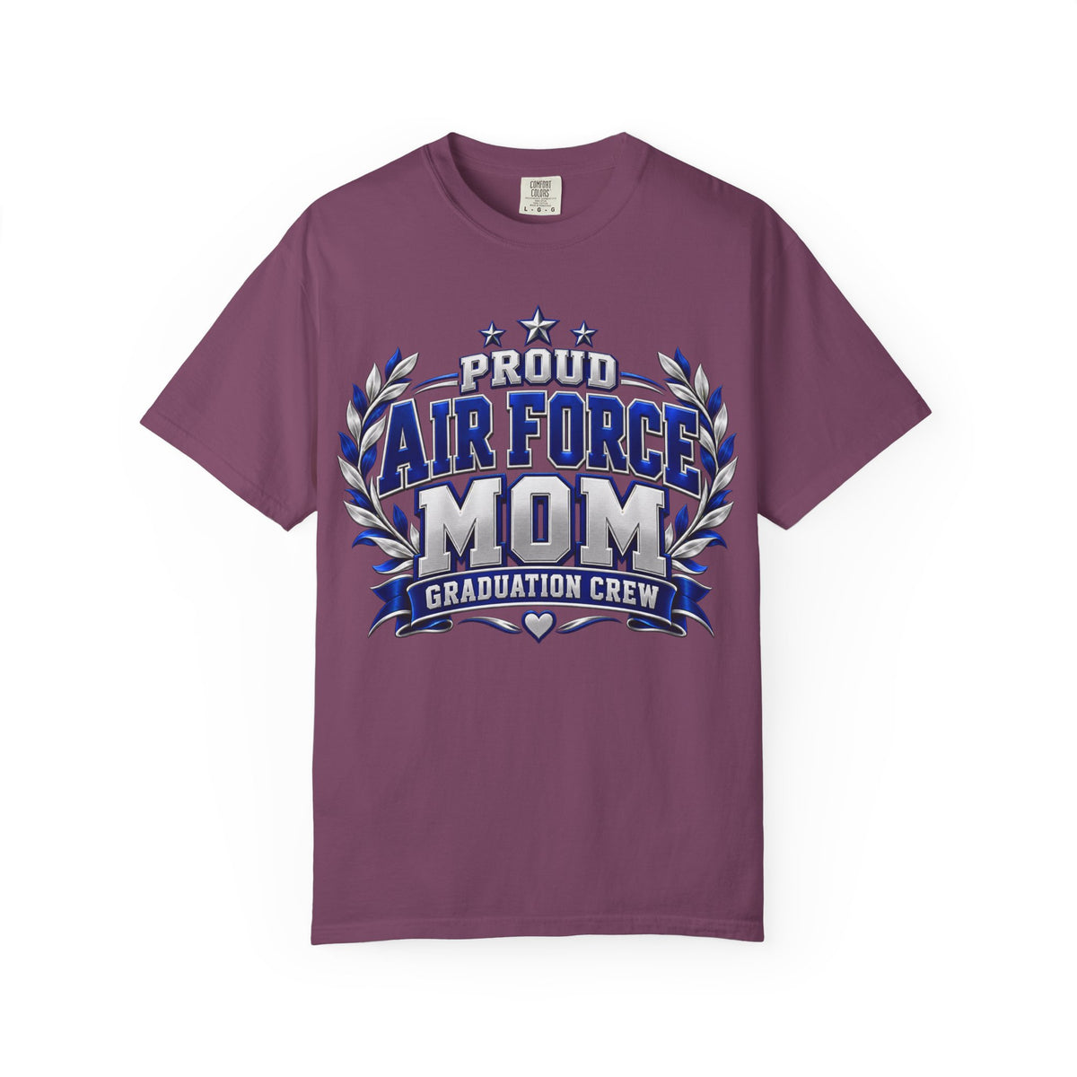Proud Air Force Mom | Graduation Crew Tee