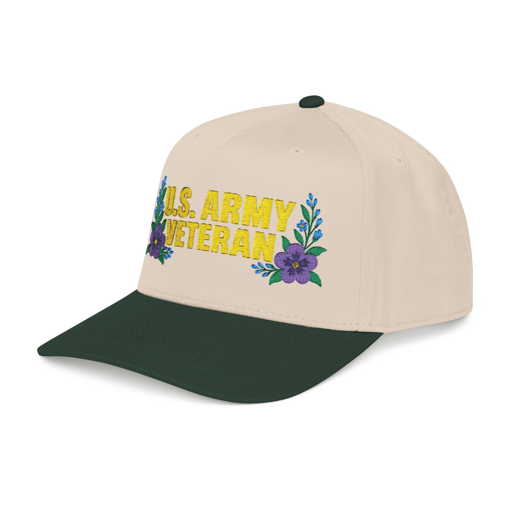 Royal Purple Garden | U.S. Army Veteran Floral Cap