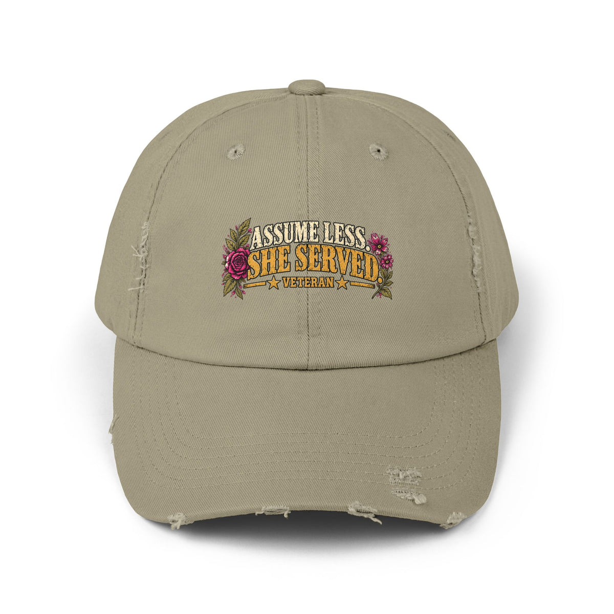 Assume Less, She Served More | Distressed Veteran Cap
