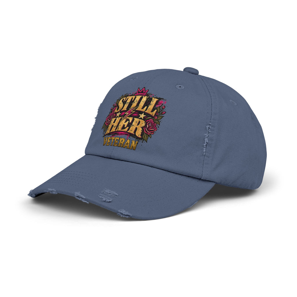 Still Her | Distressed Rebellion Veteran Cap
