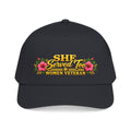 She Served Too | Pink Hibiscus Women Veteran Cap