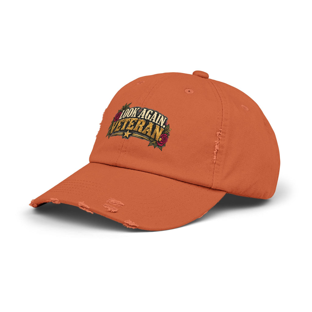 Look Again, Veteran | Distressed Veteran Cap