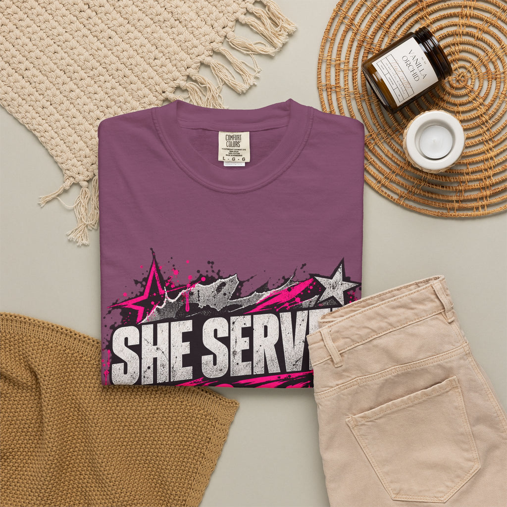 She Served. Her Patience Didn't. | Disgruntled Veteran Tee