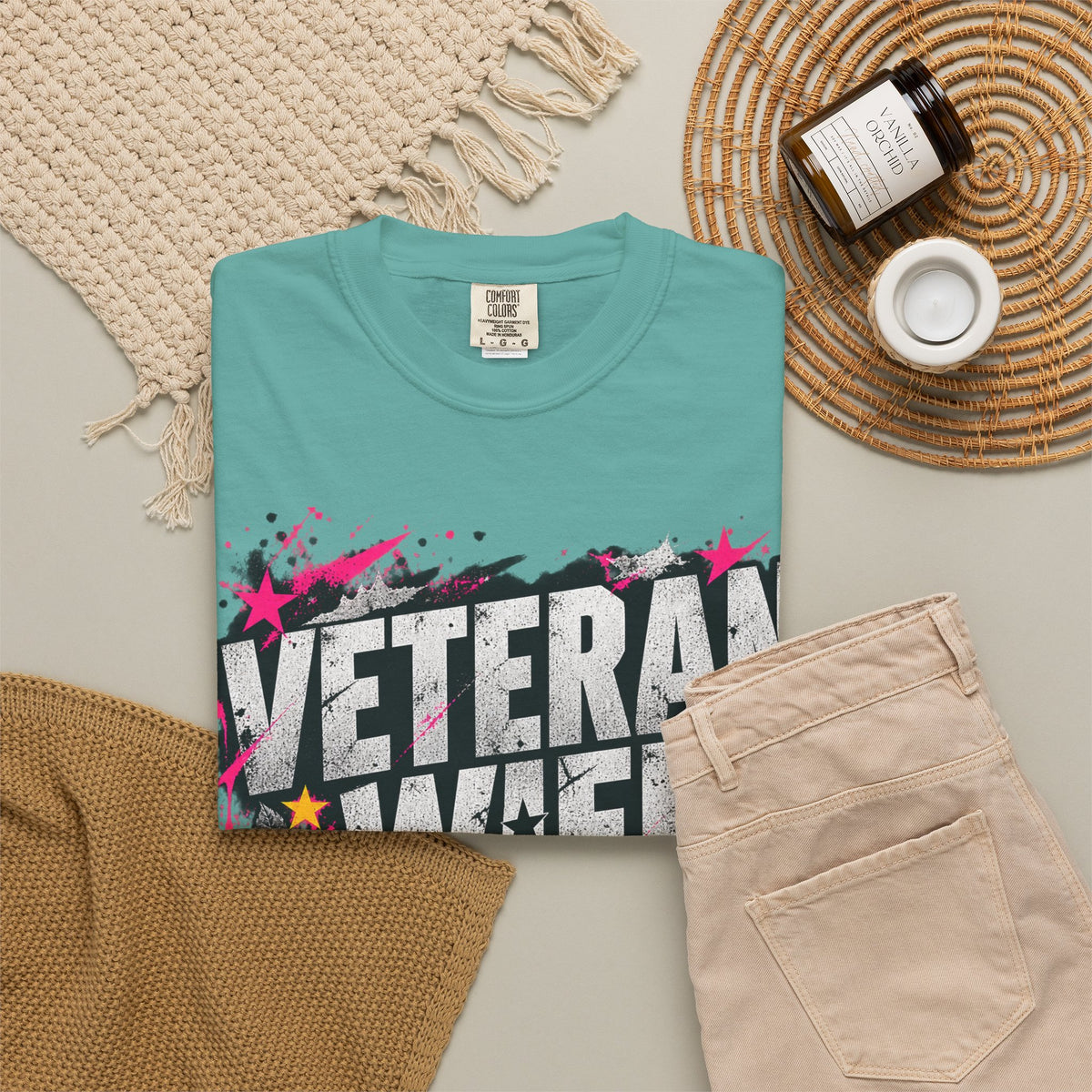 Sweet Until Provoked | Veteran Wife Tee