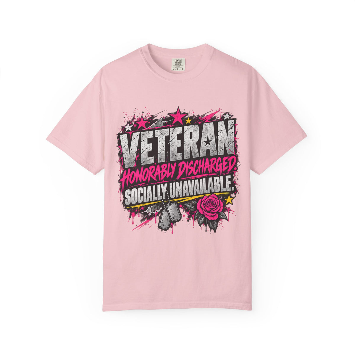 Socially Unavailable | Disgruntled Veteran Tee