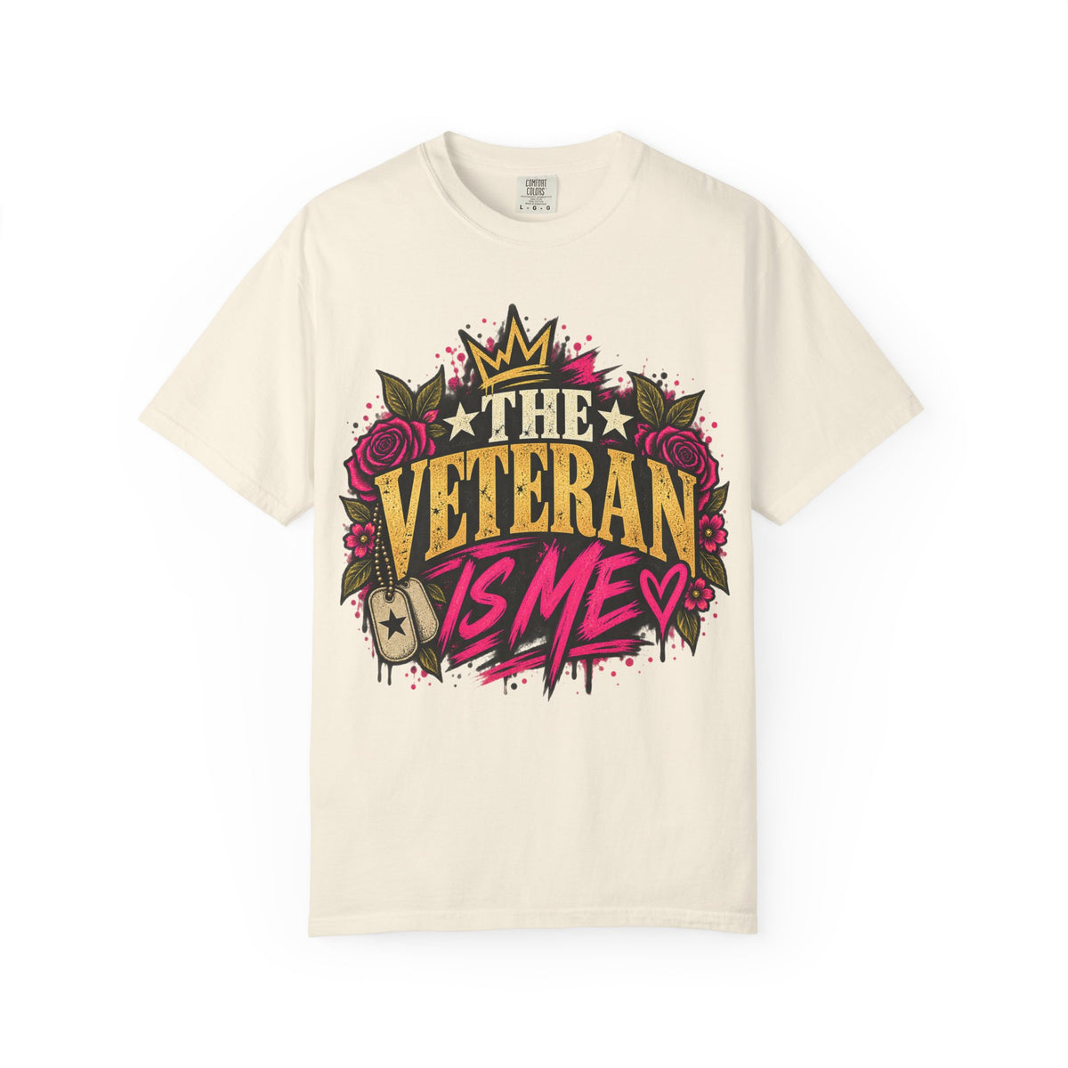 The Veteran Is Me | Distressed Rebellion Veteran Tee