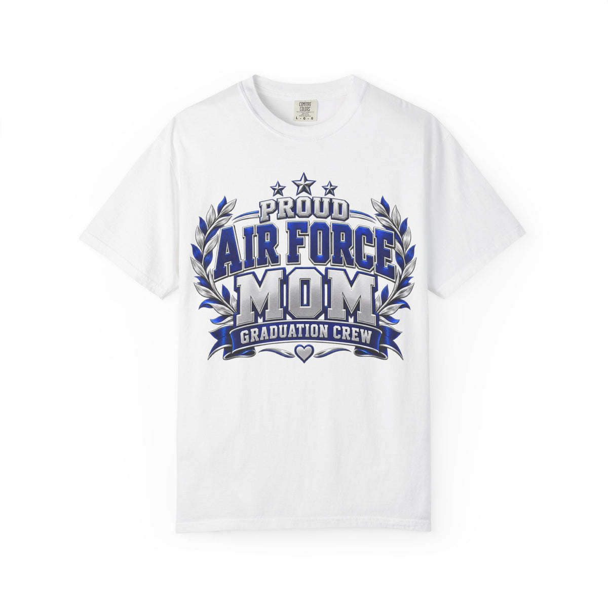 Proud Air Force Mom | Graduation Crew Tee