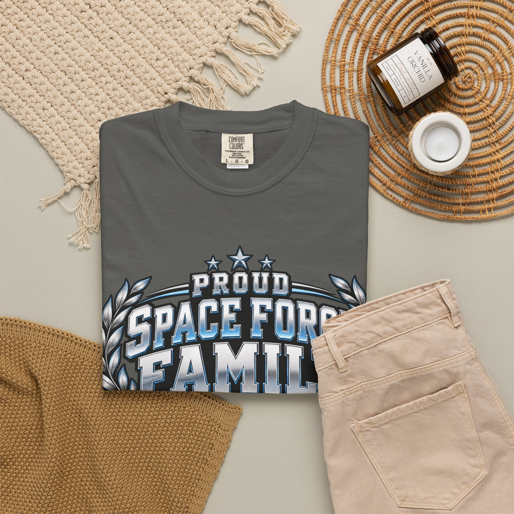 Proud Space Force Family | Graduation Crew Tee