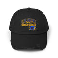 U.S. Army Women Veteran | Blue Floral Distressed Cap
