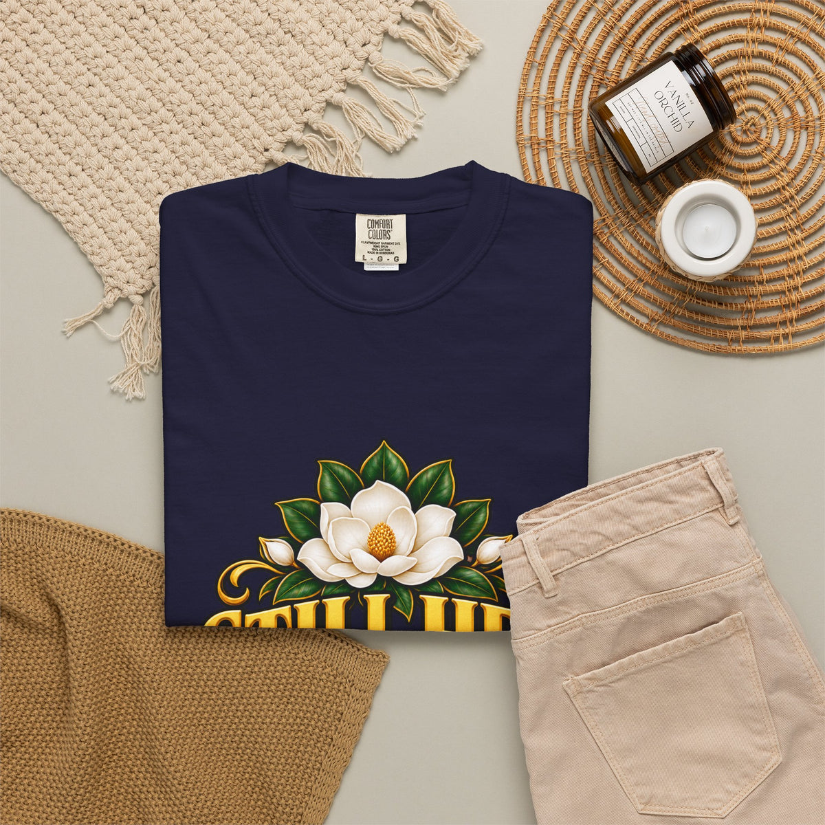 Still Her | Magnolia Women Veteran Garment-Dyed Tee
